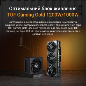 Відеокарта ASUS TUF Gaming GeForce RTX 5070 Ti 16GB GDDR7 OC Edition (TUF-RTX5070TI-O16G-GAMING)