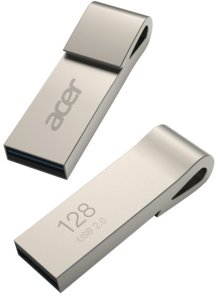 Флешка USB Acer UF200 128Gb Metal Silver (BL.9BWWA.505)