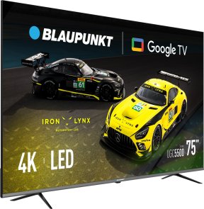 Телевізор LED Blaupunkt 75UGC5500 (Google TV, Wi-Fi, 3840x2160)