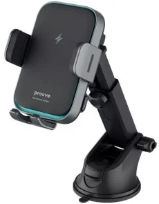 Фото: Кріплення для мобільного телефону Proove Triple Clamp Pro 15W Metal Gray (WHTP15010001) № 2 | KTC