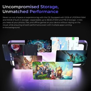 Смартфон Oukitel C6 5G 8/256GB Black (C6_5G_BK)