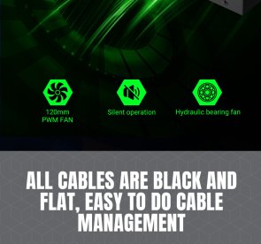 Блок живлення Gamemax 750W GE-750, ATX, Fan 12cm, 80+ Bronze