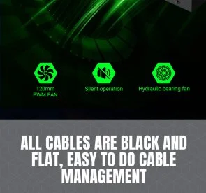 Фото: Блок живлення Gamemax 750W GE-750 № 16 | KTC