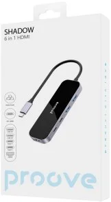 Фото: USB-хаб Proove Shadow Dark Gray (HBSW10221205) № 5 | KTC