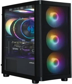Фото: Корпус Zalman M4 SE Black with window (M4SEBLACK) № 7 | KTC