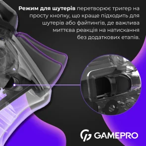 Фото: Геймпад GamePro GPX13T Transparent № 8 | KTC