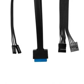 Фото: Корпус 2E Credo Slim V90B-400 400W Black (2E-V90B-400) № 10 | KTC