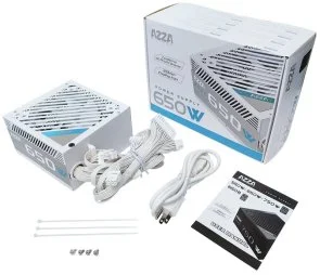 Фото: Блок живлення AZZA 650W PSAZ-650W White (PSAZ-650B-WHITE) № 4 | KTC