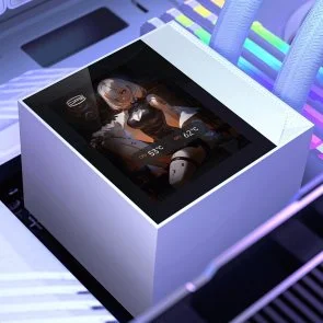 Фото: Система рідинного охолодження PCCooler DC360 Pro ARGB Display WH (DC360Pro-WHAWXY-GL) № 5 | KTC