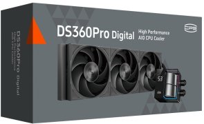 Система рідинного охолодження PCCooler DS360 Pro Digital BK (D7-S360WBKN-GL)