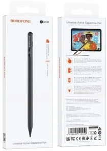 Фото: Стилус BOROFONE BG100 Black (6941991115950) № 3 | KTC