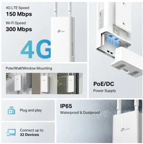 Фото: Wi-Fi Роутер TP-Link Archer MR402-Outdoor № 5 | KTC