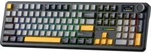 Фото: Клавіатура Aula F108 Pro WL/BT/USB Black (6978080501295) № 3 | KTC