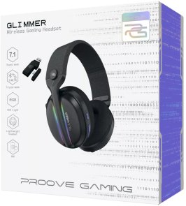 Гарнітура накладна Proove Gaming Glimmer (APP) white/purple