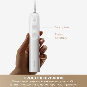 Фото: Електрична зубна щітка Mova Fresh 10 White (ATB22B) № 6 | KTC