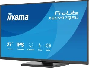 Фото: Монітор iiyama XB2797QSU-B1 Black - 27" IPS / 2560×1440 / 75 Гц / Adaptive Sync / Pivot / HAS № 10 | KTC
