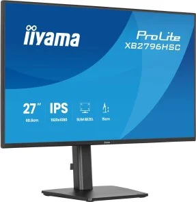 Фото: Монітор iiyama ProLite XB2796HSC-B1 Black - 27" IPS / 1920×1080 / 144 Гц / Pivot / HAS № 3 | KTC
