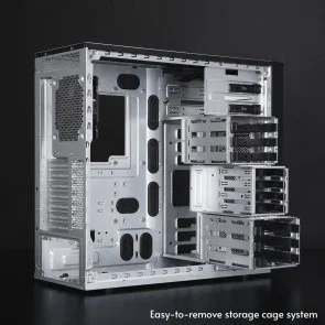 Фото: Корпус Chieftec UNI BW-01B-OP Black № 14 | KTC