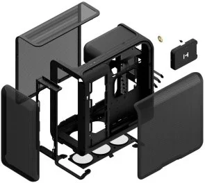 Фото: Корпус Hyte X50 Air Pitch Black (CS-HYTE-X50A-BB) № 8 | KTC