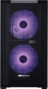 Корпус 1stPlayer AU6-BK-2FA7-14-2FA7R-1FA7 Black with window