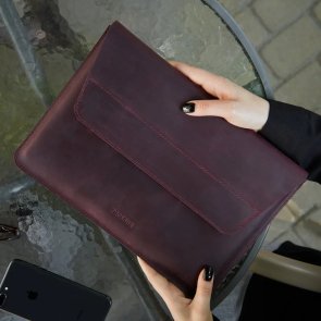 Чохол INCARNE Line - MacBook Neo 13 Burgundy (line-burgundy-neo-13)