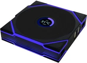 Фото: Кулер Lian-Li Uni Fan TL 120 LCD Wireless Black (G99.12TLLCD1W1B.00) № 2 | KTC