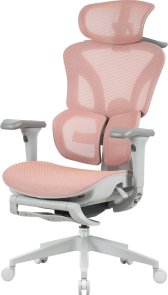 Крісло OfficePro Elite OC950GLP Gray/Light Pink