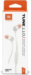 Гарнітура JBL Tune 110 Eco White (JBLT110WHTE)