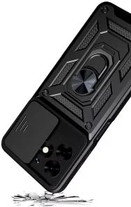 Фото: Чохол BeCover for Tecno Spark 20 KJ5n - Military Black (712168) № 4 | KTC