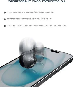 Фото: Захисне скло Anank for Apple iPhone 16 Pro Max - 2.5D 360 Privacy (2003208) № 4 | KTC