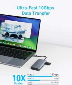USB-хаб Anker 7in1 USB/Type-C/HDMI (A83740A2)