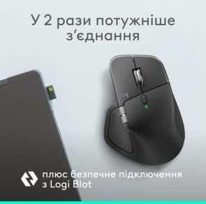 Миша Logitech MX Master 4 for Business WL/BT Graphite (910-007617)