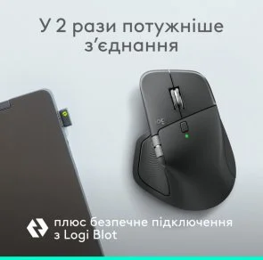 Фото: Миша Logitech MX Master 4 for Business WL/BT Graphite (910-007617) № 7 | KTC