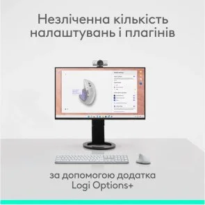 Фото: Миша Logitech MX Master 4 for Mac White Silver (910-007576) № 8 | KTC