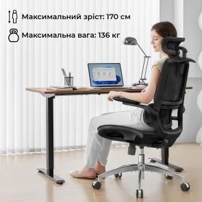 Фото: Крісло SIHOO M59AS Mesh Gray (M59AS-M301) № 14 | KTC