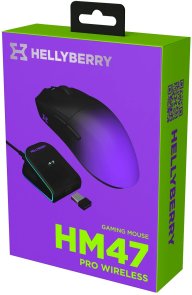 Миша Hator Hellyberry HM47 PRO Wireless/BT Black-Violet Gradient (HM47PRO_black_violet)