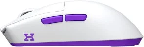 Фото: Миша Hator Hellyberry HM47 Wireless/BT White-Violet (HM47_white_violet) № 4 | KTC