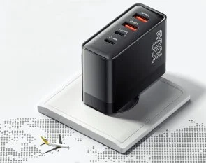 Фото: Зарядний пристрій Essager Grace 100W 4 Ports Travel Charger (ECT2CA-QYB01-Z) № 13 | KTC