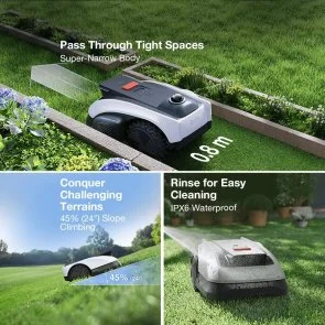 Фото: Роботизована газонокосарка ECOVACS DEEBOT GOAT O1200 LIDAR PRO (MR2508) № 7 | KTC