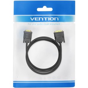 Кабель Vention DVI 24-1 / VGA 1.5m Black (EABBG)