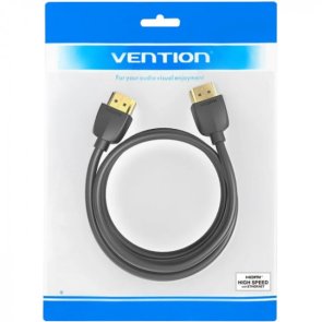 Кабель Vention Portable v2.0 4K 60Hz PVC HDMI / HDMI 0.5m Black (AAIBD)