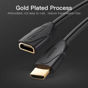 Кабель Vention v2.0 HDMI / HDMI 1m Black (VAA-B06-B100)