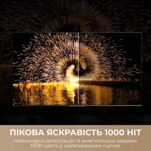 Телевізор MiniLED Dreame Aura 55S100 (Smart TV, Wi-Fi, 3840x2160)