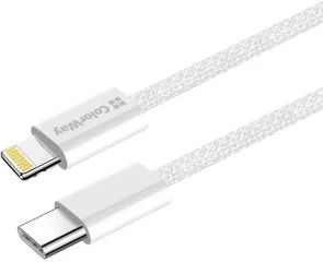 Фото: Кабель ColorWay CBPDCL068 Type-C / Lightning 3A 27W 2m Grey (CW-CBPDCL068-GR) № 3 | KTC
