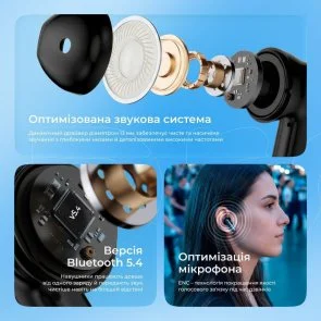 Фото: Навушники Proove Intro APP White (TWYP53002202) № 6 | KTC