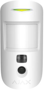 Датчик руху + камера Ajax MotionCam HDR White (54412)