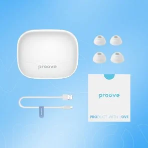 Фото: Навушники Proove Digital Pro ANC APP White (TWAP54002202) № 10 | KTC