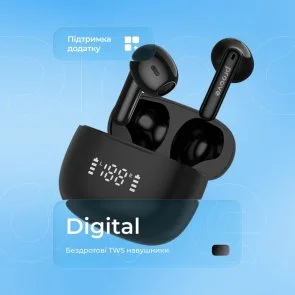 Фото: Навушники Proove Digital APP Black (TWJP54002201) № 7 | KTC