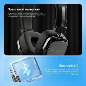 Фото: Навушники Proove 70s Legend APP Black/Silver (HP70L001AP28) № 9 | KTC