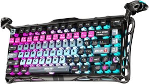 Клавіатура Gravastar Mercury V75 Pro 80key GravaStar x Gateron Magnetic Jade Gaming USB Cyberpunk